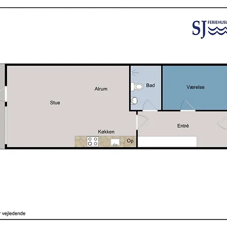 Dejlig Til 3 Personer Sj3235 *